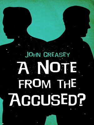 cover image of A Note From the Accused?